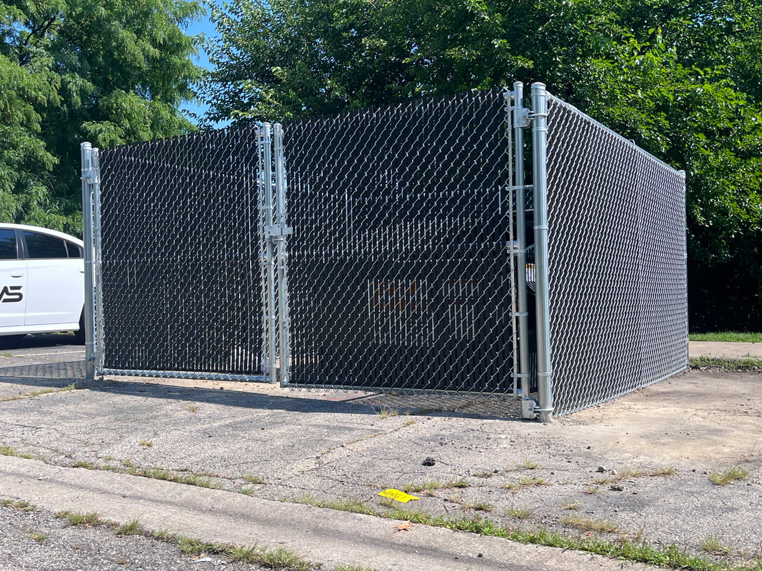 dumpster enclosure installation schaumburg illinois