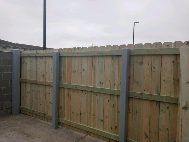commercial fence steel metal dog ear privacy fence installation schaumburg il